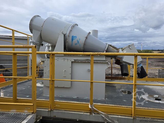 Homok ciklon víztelenítő berendezés MS Cyclone Sand Plant