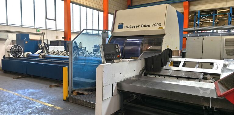 Laserskæremaskine TRUMPF TruLaser Tube 7000 (T02) 3600 Watt