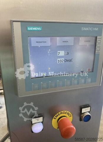 Zbiornik procesowy z mieszalnikiem wysokojarowym 500 litrów Dairy Machinery UK 500