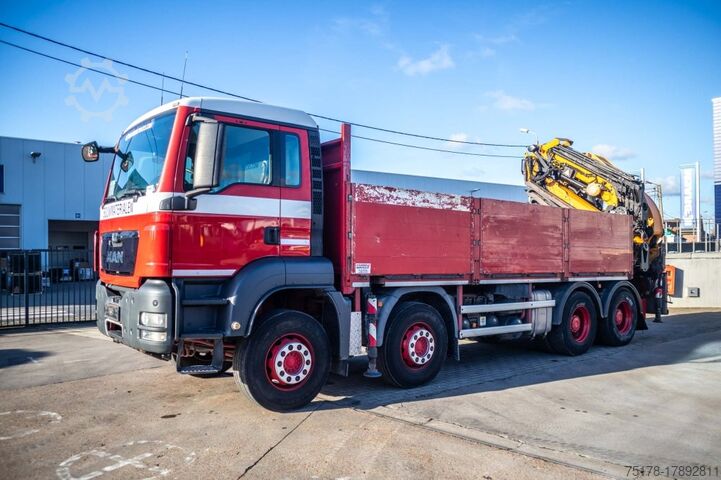 Vrachtwagen met kraan MAN TGS 41.400 BB + EFFER 525/6x+JIB 6x