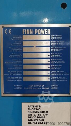 Ponsmachine FINNPOWER Serie A S