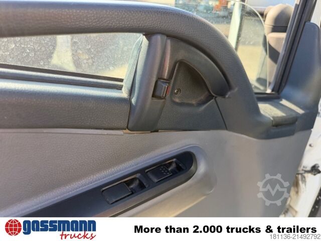 Telehoist konténeres teherautó Mitsubishi Canter Fuso 7C18D 4x2 Doka, EEV, City-Abroller,