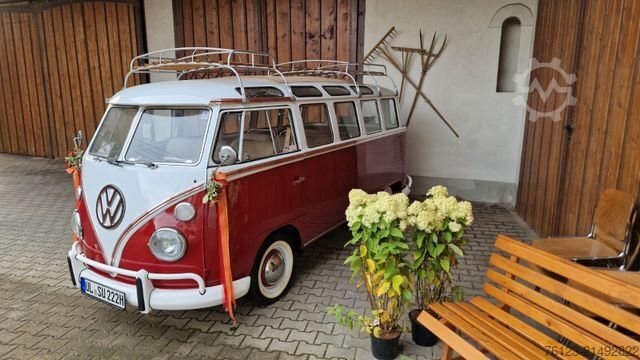 Minibusz VOLKSWAGEN T 1 Samba mit Safarifenster