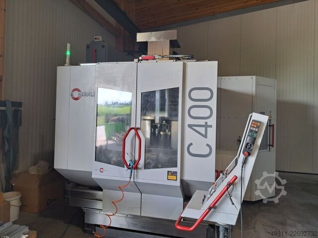 5-axligt CNC-bearbetningscenter HERMLE C 400