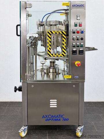 Rörfyllningsmaskin AXOMATIC S.r.l., Italy OPTIMA 700 Tube Filling & Sealing