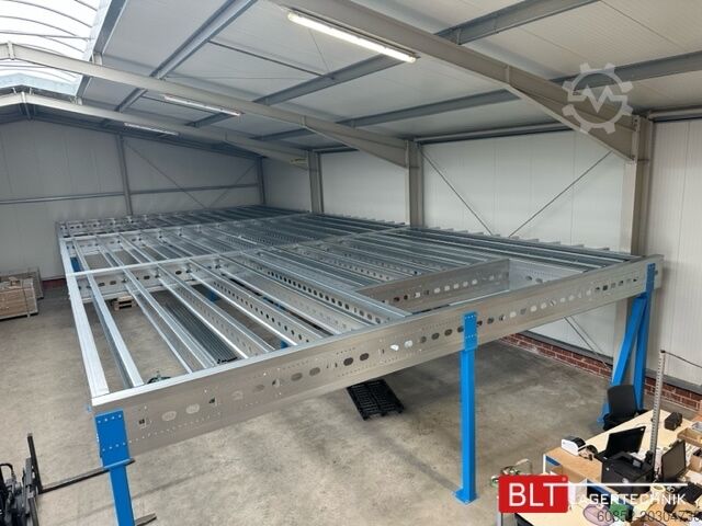 Lagerbühne 10x10m Lagerbühne , Belastung : 500kg/qm Unterkante: 3m ,ca. 100qm , Systembühne