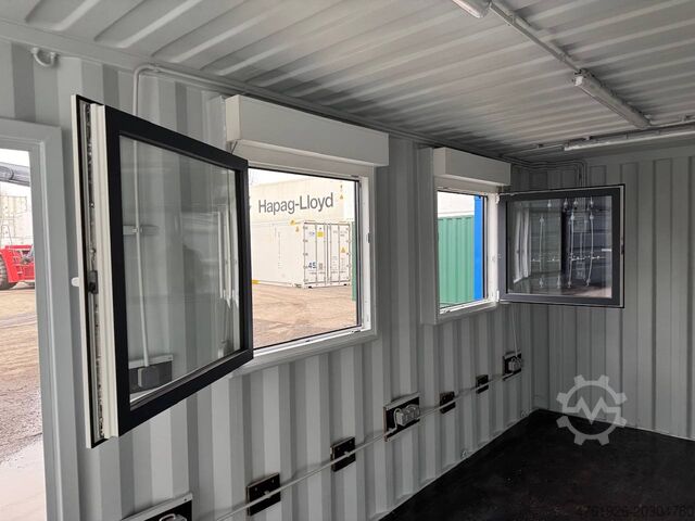 Seecontainer Other 20 Fuß Werkstattcontainer mit Fenster