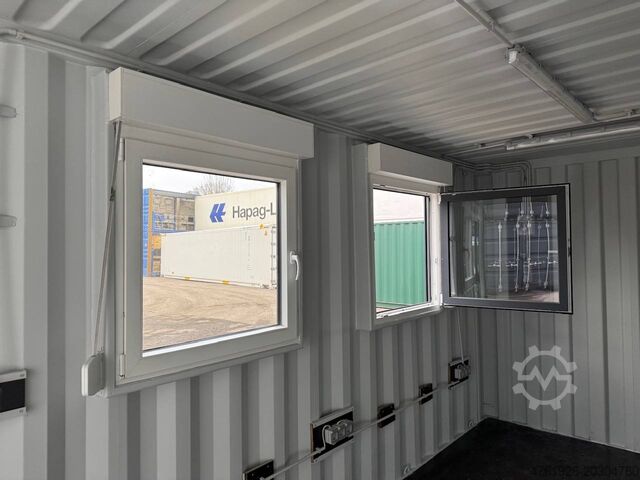 Seecontainer Other 20 Fuß Werkstattcontainer mit Fenster