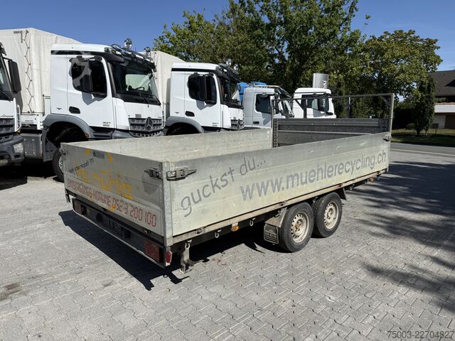 Anhänger mit offener Pritsche  2- Achs Unsinn GTP35 Tandem