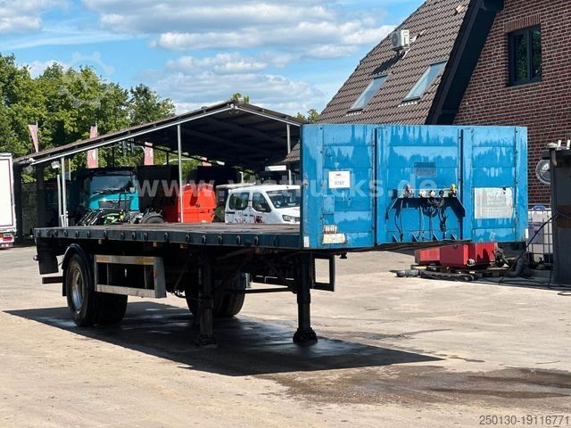 Arbejdsplatform sættevogn PACTON 1520D-S 1.Achs Plateau-Auflieger