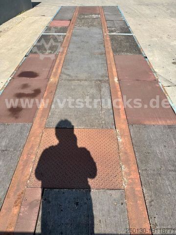 Arbejdsplatform sættevogn PACTON 1520D-S 1.Achs Plateau-Auflieger