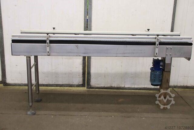 Förderband Rollenband Edelstahl IMEC ST 340 X 2000