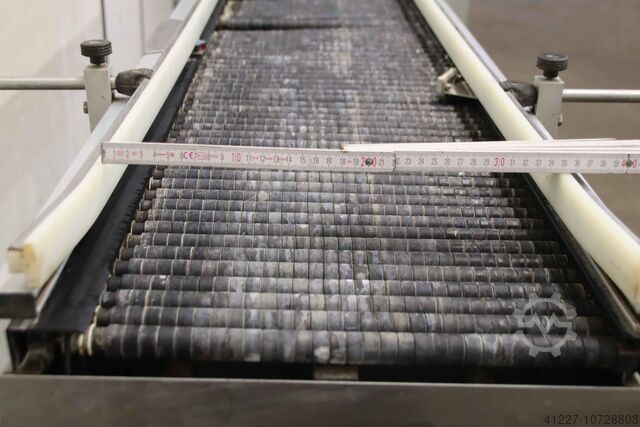 Förderband Rollenband Edelstahl IMEC ST 340 X 2000