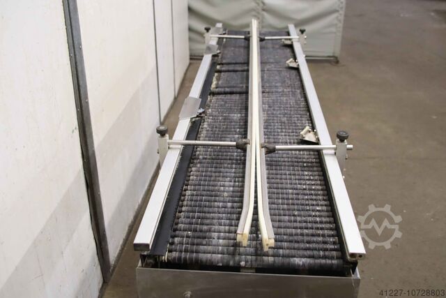 Förderband Rollenband Edelstahl IMEC ST 340 X 2000