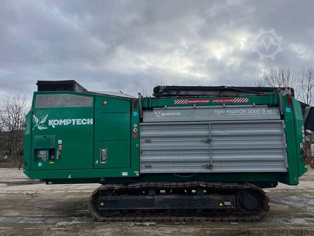 Shredder tracks Komptech Terminator 5000S ec