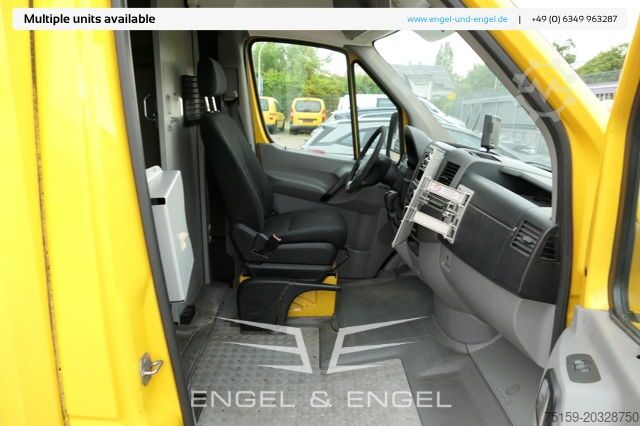 Dobozos furgon mercedes-benz SPRINTER 310 CDI MAXI EURO-5 KOFFER REGALE KAMERA DURCHGANG