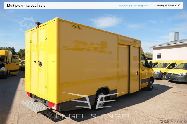 Box van mercedes-benz SPRINTER 310 CDI MAXI EURO-5 KOFFER REGALE KAMERA DURCHGANG