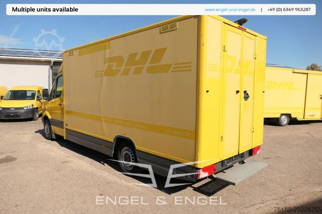 Box van mercedes-benz SPRINTER 310 CDI MAXI EURO-5 KOFFER REGALE KAMERA DURCHGANG