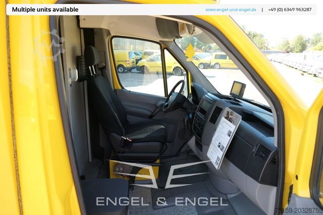 Box van mercedes-benz SPRINTER 310 CDI MAXI EURO-5 KOFFER REGALE KAMERA DURCHGANG