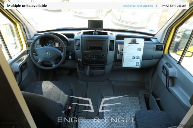 Dobozos furgon mercedes-benz SPRINTER 310 CDI MAXI EURO-5 KOFFER REGALE KAMERA DURCHGANG