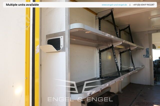 Dobozos furgon mercedes-benz SPRINTER 310 CDI MAXI EURO-5 KOFFER REGALE KAMERA DURCHGANG