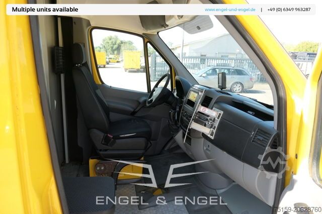 Dobozos furgon mercedes-benz SPRINTER 310 CDI MAXI EURO-5 KOFFER REGALE KAMERA DURCHGANG