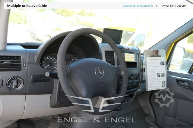 Dobozos furgon mercedes-benz SPRINTER 310 CDI MAXI EURO-5 KOFFER REGALE KAMERA DURCHGANG