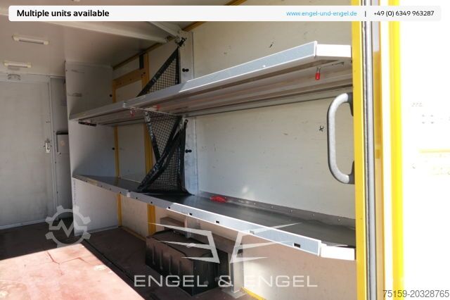 Dobozos furgon mercedes-benz SPRINTER 310 CDI MAXI EURO-5 KOFFER REGALE KAMERA DURCHGANG