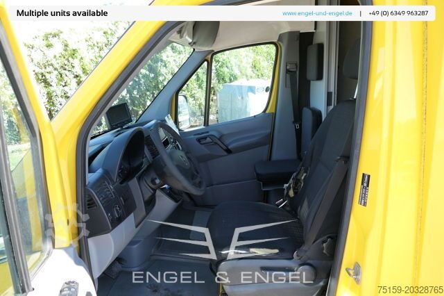 Dobozos furgon mercedes-benz SPRINTER 310 CDI MAXI EURO-5 KOFFER REGALE KAMERA DURCHGANG