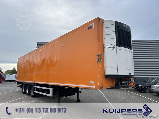 Transporte refrigerado/congelado SOR Iberica SOR-S3E / Carrier Vector 1550 / Frigo / BPW Dru...