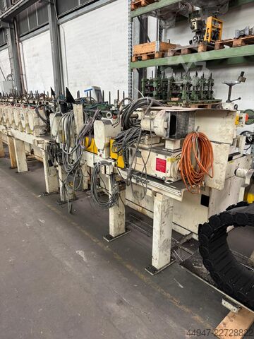 Profilereninstallatie – 44 aangedreven stations Dreistern P3.100.40/3