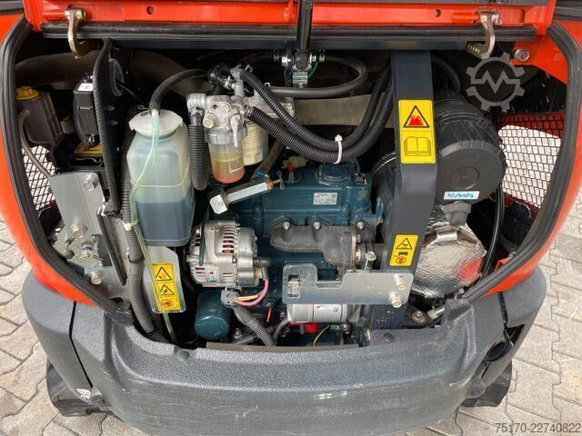Mini ekskavatör Kubota KX019-4 / nur 299h / 2024 / Löffelpaket