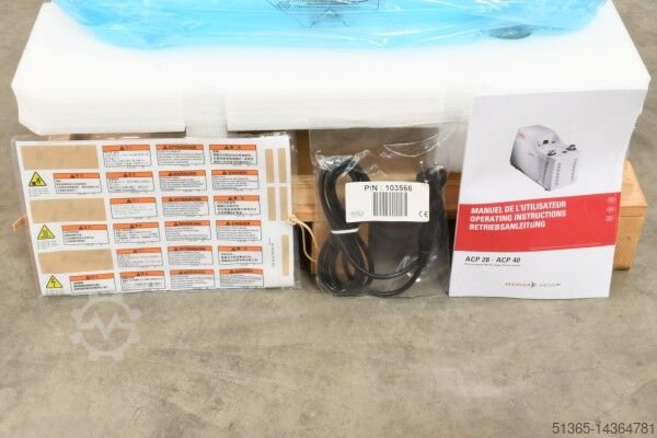 Mehrstufige Vakuum-Wälzkolbenpumpe Pfeiffer Vacuum V6SATSFEBF