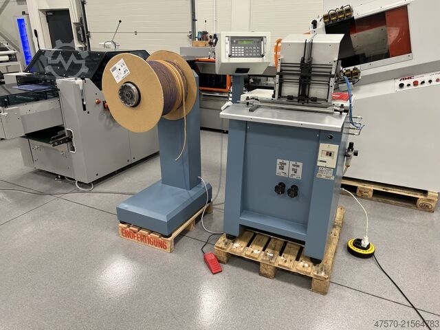 Halbautomatische Spiralbindemaschine Rilecart R-500 Semi-Automatic Spiral Binding Machine