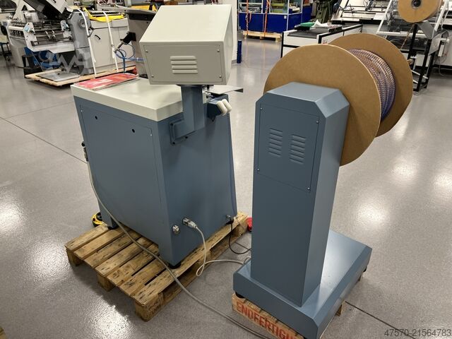 Halbautomatische Spiralbindemaschine Rilecart R-500 Semi-Automatic Spiral Binding Machine