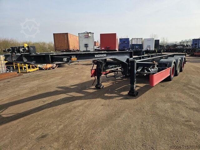Containervervoer FLIEGL SDS 350| LOWLOADER 20 FOOT CONTAINER CHASSIS | ...