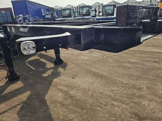 Containervervoer FLIEGL SDS 350| LOWLOADER 20 FOOT CONTAINER CHASSIS | ...