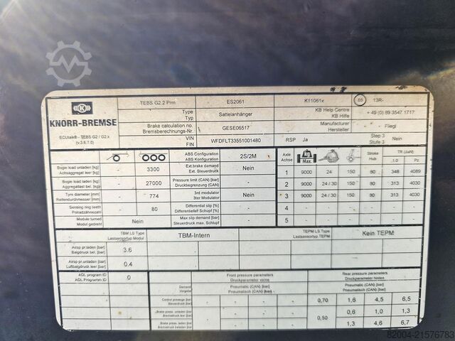 Containervervoer FLIEGL SDS 350| LOWLOADER 20 FOOT CONTAINER CHASSIS | ...