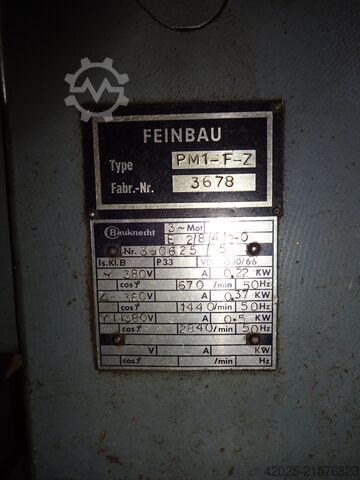 Præcisionsdrejebænk Scherer Feinbau PM