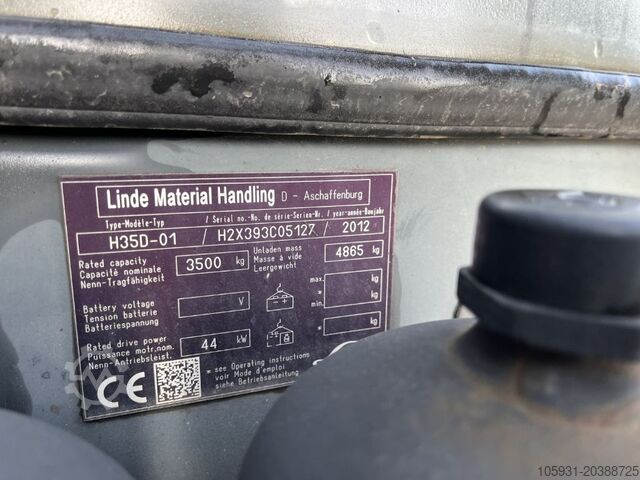 Περονοφόρα περονοφόρα ανυψωτικά Linde H35D-01