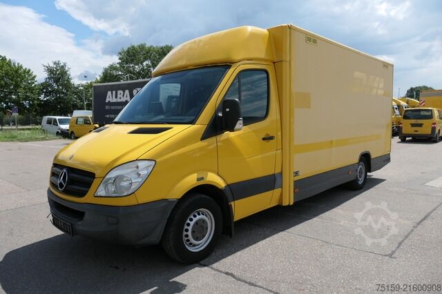 Skåpbil mercedes-benz SPRINTER 310 CDI MAXI EURO-5 KOFFER REGALE KAMERA DURCHGANG