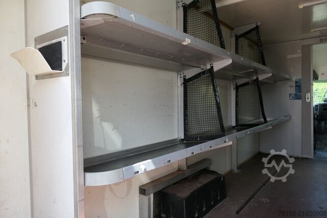 Skåpbil mercedes-benz SPRINTER 310 CDI MAXI EURO-5 KOFFER REGALE KAMERA DURCHGANG