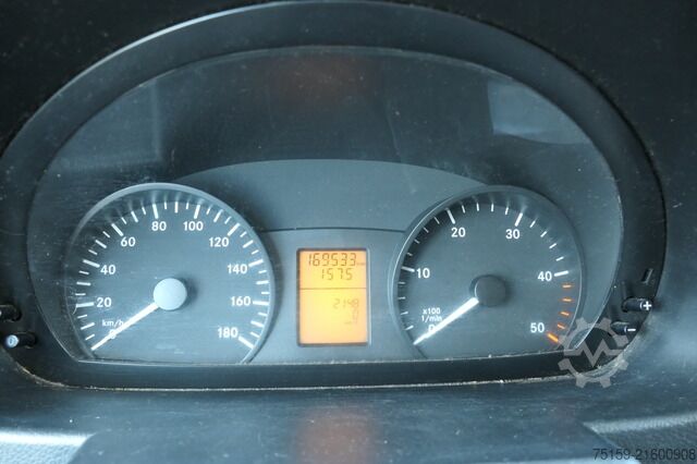 Skåpbil mercedes-benz SPRINTER 310 CDI MAXI EURO-5 KOFFER REGALE KAMERA DURCHGANG