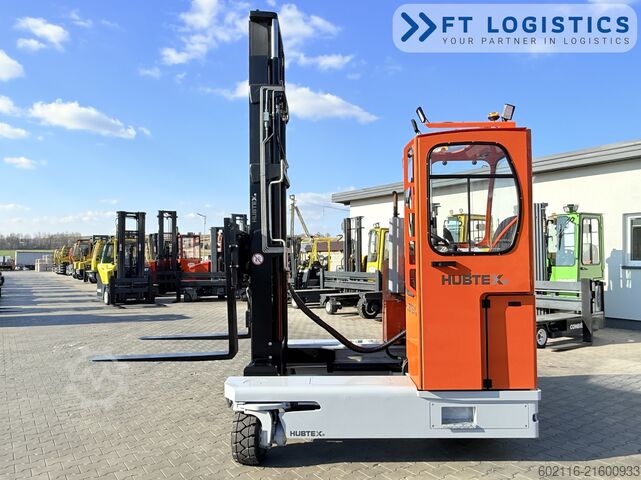 Fyrvägstruck Hubtex DQ45G DUPLEX 5000 FORK-POSITIONER CABIN