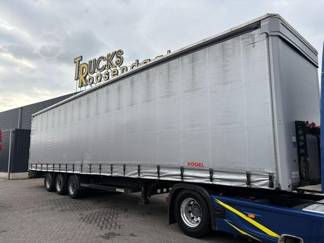 Presenninger, der kan skubbes Kögel - SN 24 +MEGA TRAILER + 3X SAF AXLE + SCHUIFDAK...