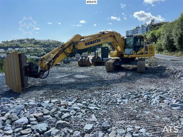 Raupenbagger Komatsu PC290LC-11 excavator w/ rotortilt-sanding bucket-D