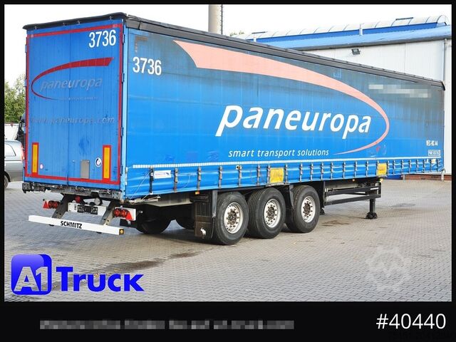 Open oplegger met zeil SCHMITZ Tautliner, Code XL, Coil, Bahn, verzinkt