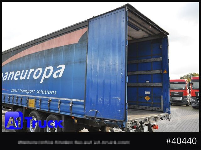 Open oplegger met zeil SCHMITZ Tautliner, Code XL, Coil, Bahn, verzinkt