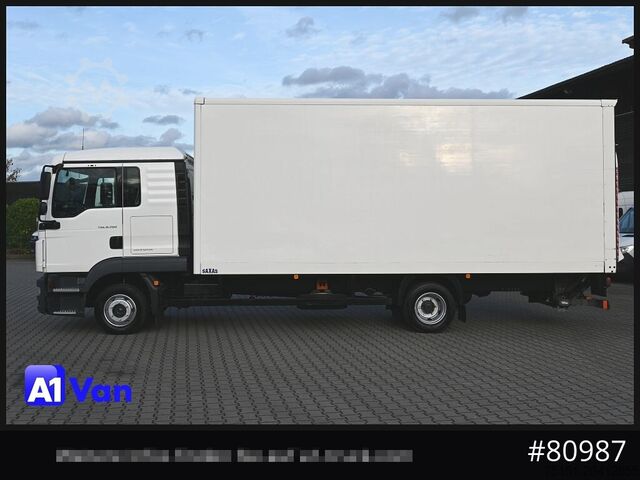 Vrachtwagen met bakwagen MAN TGL 8.190 4x2 L-Haus Schlafkabine