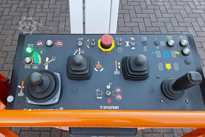 Telescopisch platform Snorkel 460SJ Valid Inspection, *Guarantee! CE, Diesel, 4x